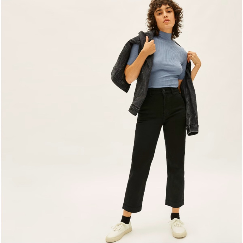 Everlane The Straight Cropped Pants